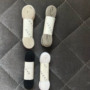 Gucci shoe laces bundle  new